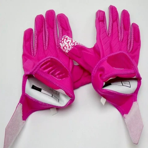 ถุงมืออเมริกันฟุตบอลกันลื่นซิลิโคนปี 2025 ออกแบบเองได้ พิมพ์โลโก้ตามสั่ง ถุงมือกีฬาขายส่ง ถุงมือกีฬาแบบกีฬาไอริชที่ดีที่สุด - Product Image 3