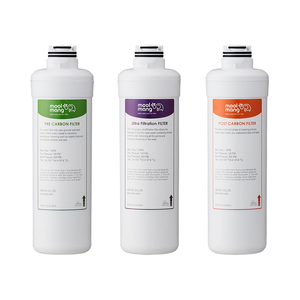 Moolmang Aqua hệ thống uwf 200t UF 3 giai đoạn hệ thống lọc máy tính để bàn Máy lọc nước trực tiếp thay đổi nhanh chóng Hệ thống lọc màu trắng - Product Image 6