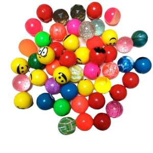 Bulk Rubber Ball Bouncy Balls Rubber Juggling Ball Mixed Color 27mm;30mm;32mm;35mm;38mm;45mm;60mm for Gashapon <b>Machine</b> - Product Image 1