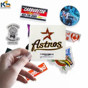 Stiker Decal jendela kustom Laptop stiker decal mobil olahraga Astro bintang merah bisbol kustom, stiker Decal jendela mobil