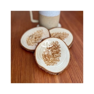 PURE Stable Pine Coaster For Bulk Shipping Orders and Retail Merchandising Stable Quality and Unique Visual Design - Product Image 1