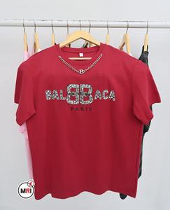 T-shirt d'été surdimensionné 100% coton pour femmes Qualité supérieure sur mesure Col rond Imprimé décontracté Confortable Long Respectueux de l'environnement - Product Image 6