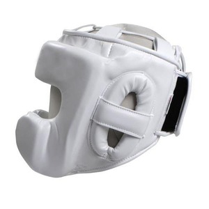 Équipement de protection de qualité supérieure pour les jeunes Ultimate Kickboxing Leather Head Guard pour un entraînement sûr et efficace en boxe et en karaté - Product Image 3