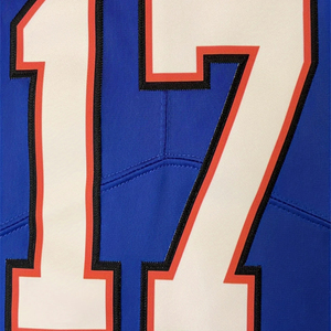 Últimos diseños de camisetas de fútbol americano para hombre, logotipo/color personalizado, transpirable, cómoda, camiseta de fútbol americano para hombre con mangas cortas - Product Image 2