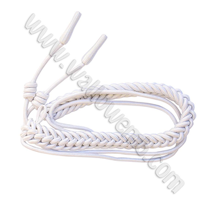 ชุดยูนิฟอร์มเจ้าหน้าที่พิมพ์ลายวิสโคสสีขาวเหมาะสำหรับฤดูใบไม้ร่วง/ฤดูหนาว - Product Image 6