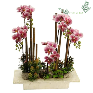 Palo de bambú de madera para jardín, palo de bambú, soporte de flores, hecho en Vietnam - Product Image 2