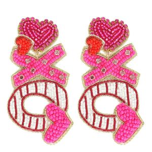 Élégant Howdy fait à la main Western perlé Cowboy broderie boucle d'oreille déclaration mignon élégant et nouveau Design luxe fantaisie de l'inde - Product Image 2