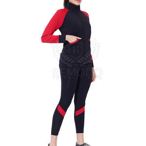 Ropa informal con logotipo personalizado, venta de fábrica, chándal térmico personalizado para mujer, chándal de alta calidad para mujer - Product Image 4