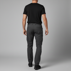 Pantalon cargo articulé, couleur personnalisée, pantalon technique, multi-poches, design ergonomique, vêtements techniques urbains, pantalon mi-long pour homme - Product Image 6