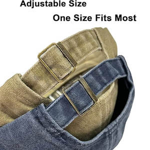 Casquette de Baseball réglable classique Golf & Casual Wear profil bas non construit coton papa chapeau hommes femmes Original conception unie - Product Image 4