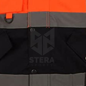 Veste imperméable réfléchissante et respirante pour hommes, vêtements de sécurité d'extérieur confortables, marque privée au meilleur prix - Product Image 5