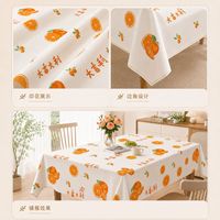 Nappe imperméable en PEVA à motif cerf diamanté, impression personnalisée OEM ODM, vente en gros en usine pour usage domestique et événements