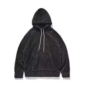 Nouveau sweat à capuche Sherpa pour hommes avec logo personnalisé 100% pull polaire bouffant en polyester taille ue - Product Image 1