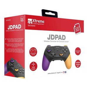 Control Inalámbrico Bluetooth Xtreme para Nintendo Switch en Color Amarillo y Morado - Product Image 2