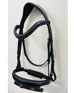 Brida de Doma Inglesa Premium, Cuero Genuino, Arnés Profesional para Caballos, Diseño Elegante y Duradero, Alta Calidad - Product Image 1