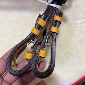 Bridon de cheval en cuir véritable 100% de qualité supérieure, revêtement coloré |   Quincaillerie en acier inoxydable pour les courses d'endurance, couleurs personnalisées, durable - Product Image 5