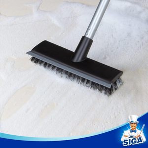 MR.SIGA Floor <b>Scrub</b> <b>Brush</b> with Long Handle for Cleaning Bathroom, Size: 8.7 x 48.4 inch - Product Image 5