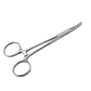 Juego de instrumentos de fórceps hemostáticos curvos de acero inoxidable de grado superior para procedimientos dentales quirúrgicos Abrazaderas de bloqueo de precisión - Product Image 5