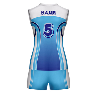 Uniformes de Voleibol Unisex de Alta Calidad 100% Poliéster, los Mejores del 2025, Impresión por Sublimación Profesional, Tallas y Colores Personalizables - Product Image 6