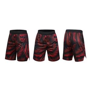 Short en maille pour homme Short de sport fitness avec logo personnalisé Gym Basketball Athlétique Streetwear Short en maille décontracté pour homme - Product Image 4