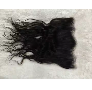 Peluca frontal HD sin pegamento con cabello humano suave que ofrece encaje transpirable y textura suave para un ajuste seguro y cabello realista - Product Image 1