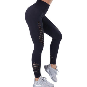 Venta al por mayor de alta calidad de encargo de la etiqueta privada de las señoras activa ropa deportiva de las mujeres mallas de fitness y deportes de yoga - Product Image 2