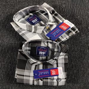 เสื้อลายตามสมัยนิยมสำหรับเด็กผู้ชาย, เสื้อลายตามสไตล์ลำลองและมีกระเป๋าเดียวแห้งเร็ว - Product Image 1