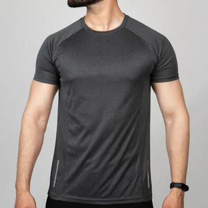 Ropa deportiva personalizada de alta calidad, camisetas de gimnasio de punto ecológicas para hombres, camisetas formales para correr de fabricantes - Product Image 1