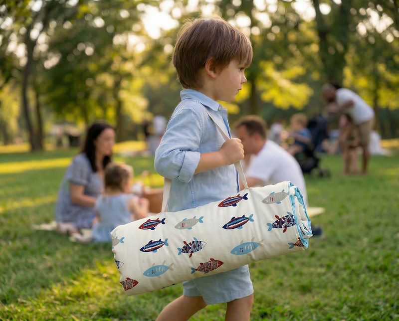 Foldable Baby Sleeping Mat Organic Natural