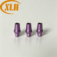 Composants d'implants dentaires en titane personnalisés, pièces usinées avec précision CNC, usine OEM/ODM Guangdong