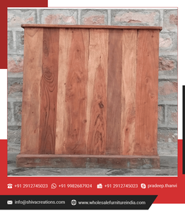 Gabinete de madera reciclada de 2 puertas y 2 cajones respetuoso con el medio ambiente, nuevos muebles de almacenamiento de madera sostenibles para dormitorio, sala de estar, muebles para el hogar - Product Image 5