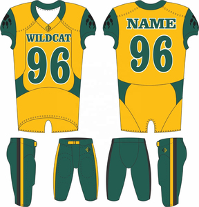 Camisetas de Fútbol Americano Personalizadas para Adultos, Profesionales, Transpirables, de Manga Corta, con Impresión por Transferencia de Calor, Colores y Logotipo Personalizados - Product Image 2