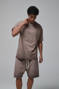 Camiseta Personalizada Unisex de Felpa Sólida 100% Algodón, Corte Regular, con Serigrafía Lisa y Logotipo Personalizado - Product Image 3