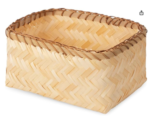 Panier en rotin de bambou de haute qualité personnalisable en vrac compétitif durable stocké du fabricant du Vietnam accessoire de meuble - Product Image 6