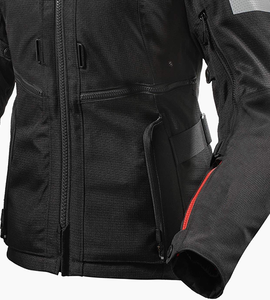 Chaquetas de Motociclismo 2025 Transpirables Color Negro Sólido Totalmente Cálidas para las 4 Estaciones Ropa de Carreras Automovilísticas Chaqueta Textil - Product Image 3