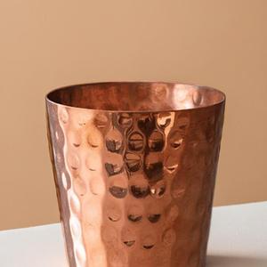 Vaso de cobre puro, naturalmente antimicrobiano y Ayurvédico, ideal para la hidratación diaria - Product Image 1