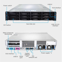 Serveur en rack Inspur NF5280M5 2U, processeur Intel Xeon 4215R, calcul haute performance, compatible GPU, système d'exploitation Windows Linux