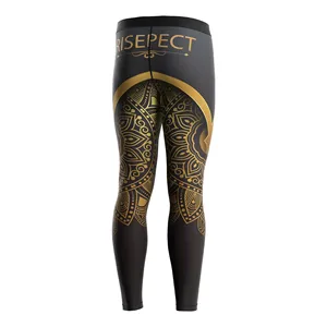 Leggings en jersey pour hommes - Prêts pour la marque privée et la vente en gros, finition prête à l'emploi, logo personnalisé directement de l'usine - Product Image 4