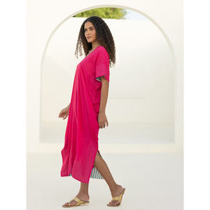 Vestido Kaftan Rumba con Cintura Natural - Product Image 3