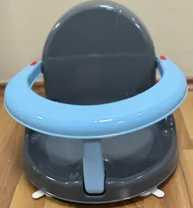 Foldable Infant Baby Bath Seat and Chair Anti-Slip for Toddler Bathroom Use for Cleaning and Bottle Warmer