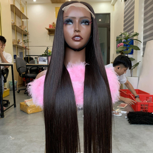 Vietnamhairluxury Cabello humano de seda sedosa real 6-32 pulgadas Hueso recto y suave Onda corta Trama larga de Vietnam - Product Image 1