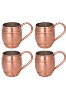 Cafetière en acier inoxydable moderne de qualité supérieure, écologique, avec poignées en cuir marron, capacité de 100 ml, pour la maison, l'hôtel, le bureau
