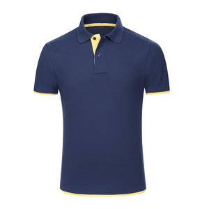 เสื้อโปโลแขนสั้นผู้ชายเสื้อโปโลปักโลโก้ - Product Image 1