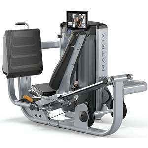 Máquina de prensa de piernas remanufacturada para entrenamiento de fuerza de cuádriceps, glúteos y parte inferior del cuerpo - para estudios de fitness y espacios de gimnasio - Product Image 3