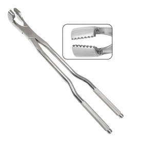 Pince dentaire équine molaire universelle à mâchoire dentelée vétérinaire avec Fulcrum en acier inoxydable disponible dans toutes sortes et tailles - Product Image 3