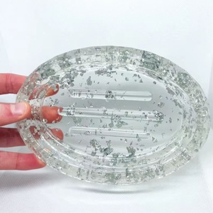 Porte-savon en résine époxy, forme personnalisée, couleur personnalisée, vente chaude, porte-savon en résine de haute qualité - Product Image 1