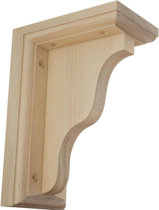 Corbeaux décoratifs classiques en bois massif Supports artisanaux pour portes intérieures pour projets de maison et d'hôpital de luxe de villa - Product Image 6