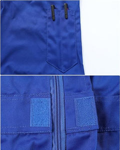 Mono de seguridad para hombre de tamaño personalizado, disponible en venta al por mayor, mono de seguridad ligero antiarrugas con logotipo personalizado - Product Image 4