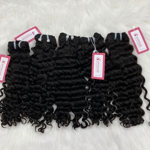 ชุดผมลอนคลื่นลึก,สีดำ # 1b - Product Image 6