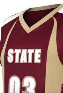 Aspecto audaz, uniforme de baloncesto personalizado para hombres de última calidad, ligero, ecológico, sin mangas, ropa deportiva para discoteca - Product Image 2